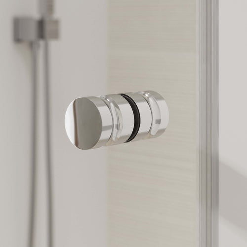 Einflügelige Duschtüren aus Klarglas