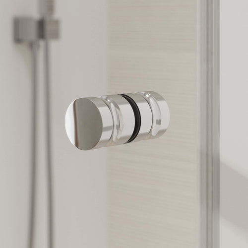 Zweiflügelige Duschtüren aus Klarglas