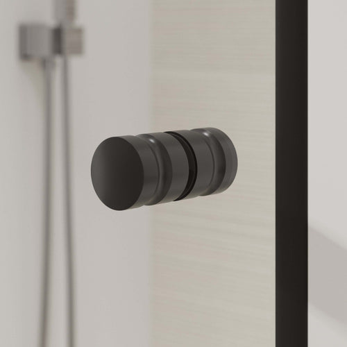 Zweiflügelige Duschtüren aus Klarglas