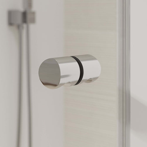 Zweiflügelige Duschtüren aus Klarglas