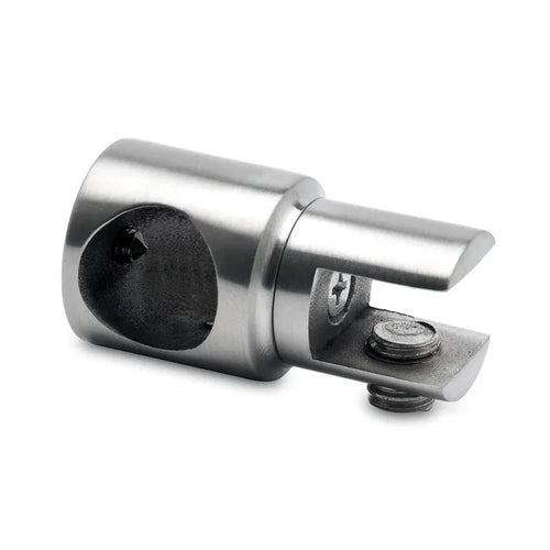 Stabilisierungsstange | Edelstahl-Design |  Glas-Wand 90°