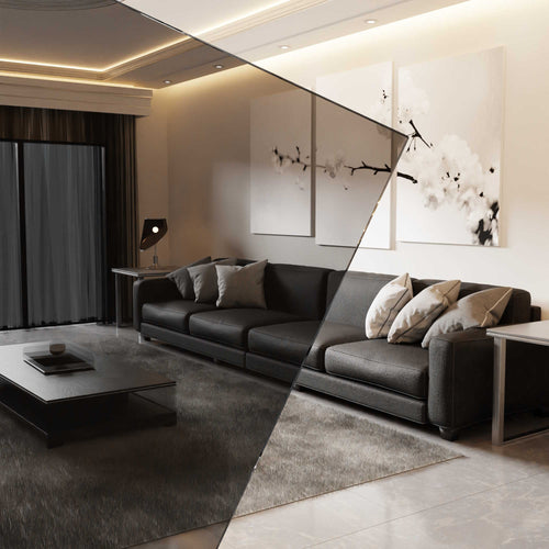 ESG Glas grau getönt