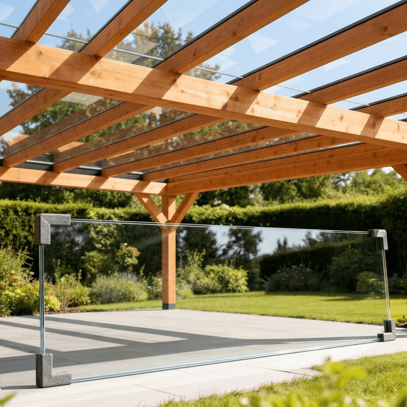 Glas für Terrassenüberdachungen einzeln bestellen