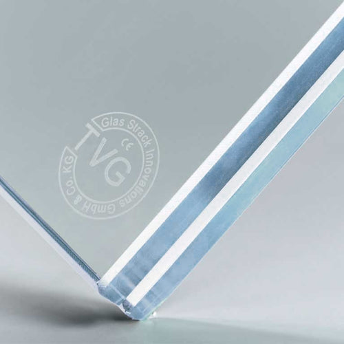 VSG aus TVG Glas Optiwhite