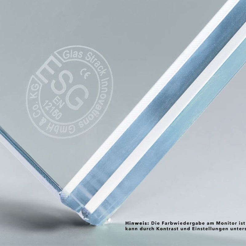 VSG aus ESG Glas 17,52mm Extra-Klar für Glas-Geländer