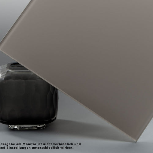 VSG aus TVG Glas bronze getönt