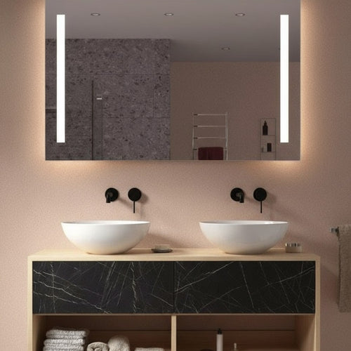 Spiegel mit Beleuchtung Linea Inner Vertical