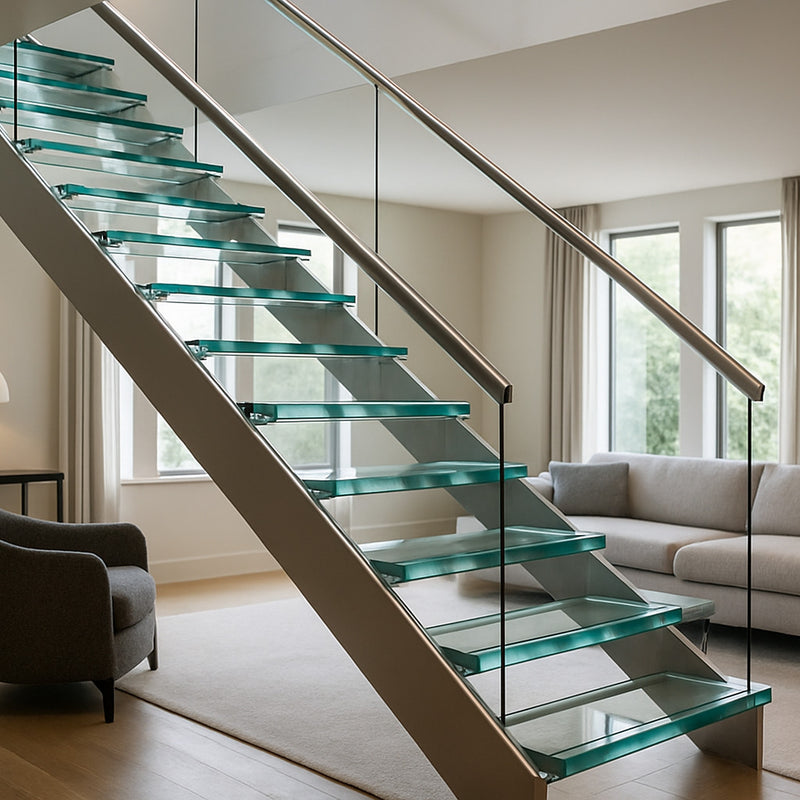 VSG Glas begehbar Klarglas