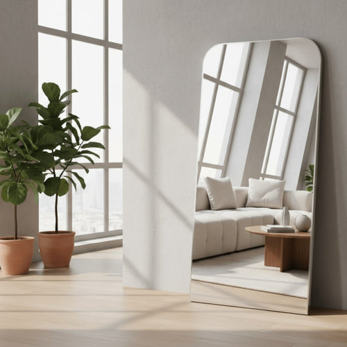 freistehender Wandspiegel