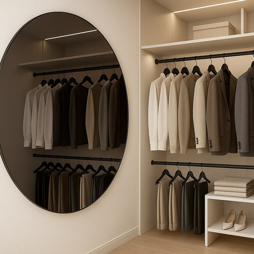 Spiegel grau nach Maß