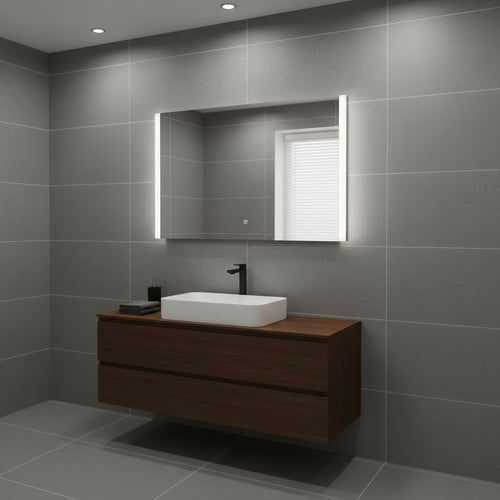 Spiegel mit Beleuchtung Linea Vertical