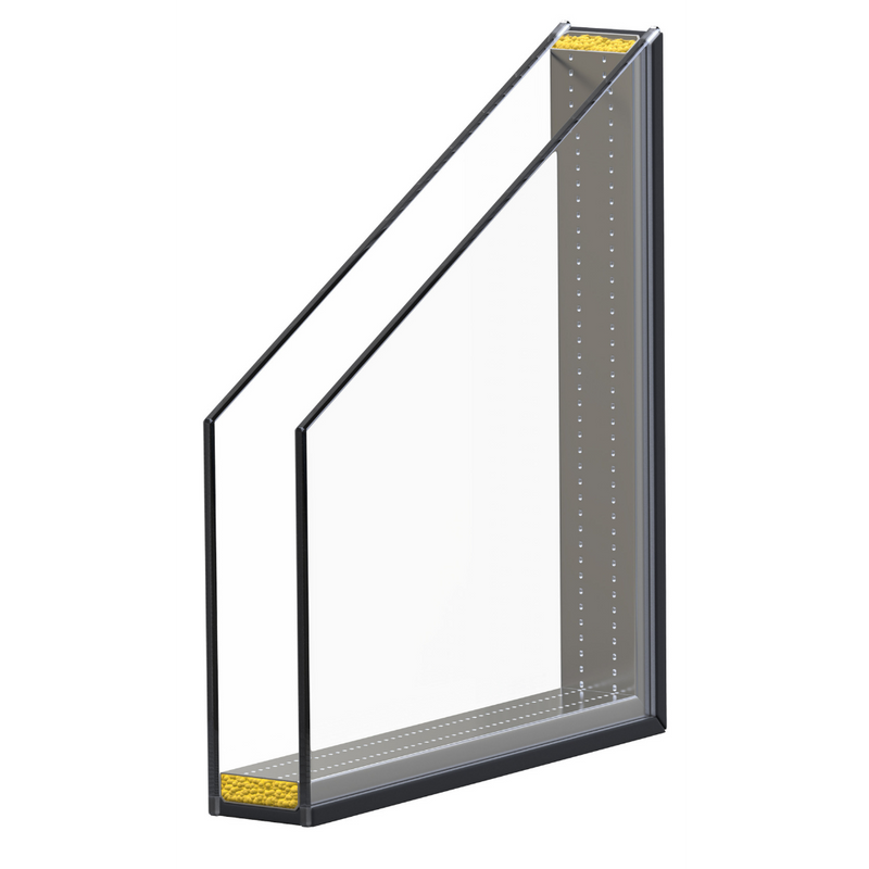 VSG Glas begehbar mit Matrix rutschhemmung (bis 1500 x 400 mm) | Glas Star