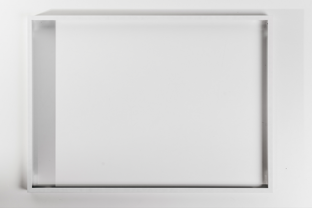 Spiegel mit Rahmen aus Ahornholz weiß, 40 x 120 cm | Glas Star