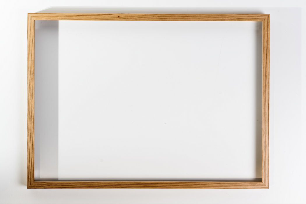 Spiegel mit Rahmen aus Eichenholz natur, 50 x 70 cm | Glas Star