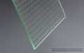 Musterprodukt A4 Größe: ESG Glas 8 mm mastercarre | Glas Star