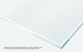 Musterprodukt A4 Größe: ESG Glas 4 mm optiwhite | Glas Star