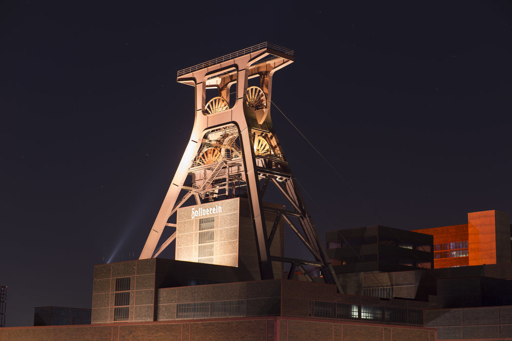 Glasbild Zollverein UNESCO in 100 x 75 cm | Glas Star