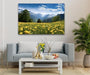 Glasbild Alpina in 120 x 80 cm | Glas Star