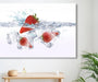 Glasbild Strawberrybad in 100 x 75 cm | Glas Star