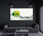 Glasbild Green Apple in 120 x 80 cm | Glas Star
