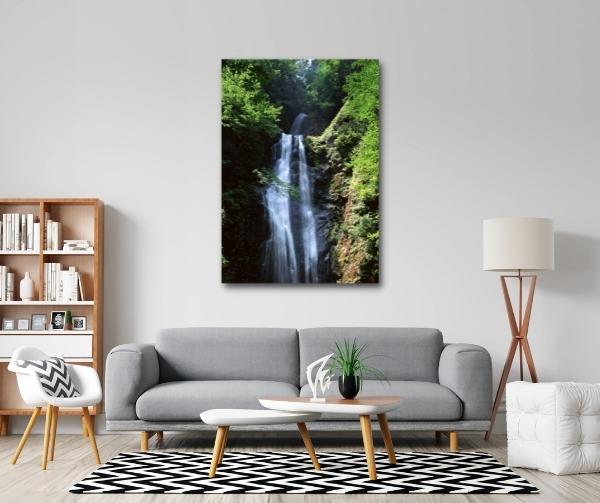 Glasbild Big Wasserfall in 60 x 90 cm | Glas Star