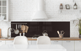 Küchenrückwand Braun RAL 8019 6mm in 200 x 54 cm | Glas Star
