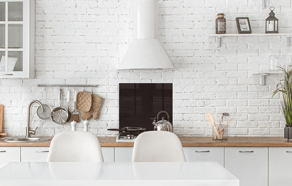 Küchenrückwand Braun RAL 8019 6mm in 50 x 50 cm aus Glas bestellen