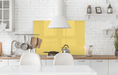 Küchenrückwand Gelb RAL 1016 6mm in 120 x 80 cm | Glas Star