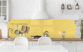 Küchenrückwand Gelb RAL 1016 6mm in 224 x 63 cm | Glas Star