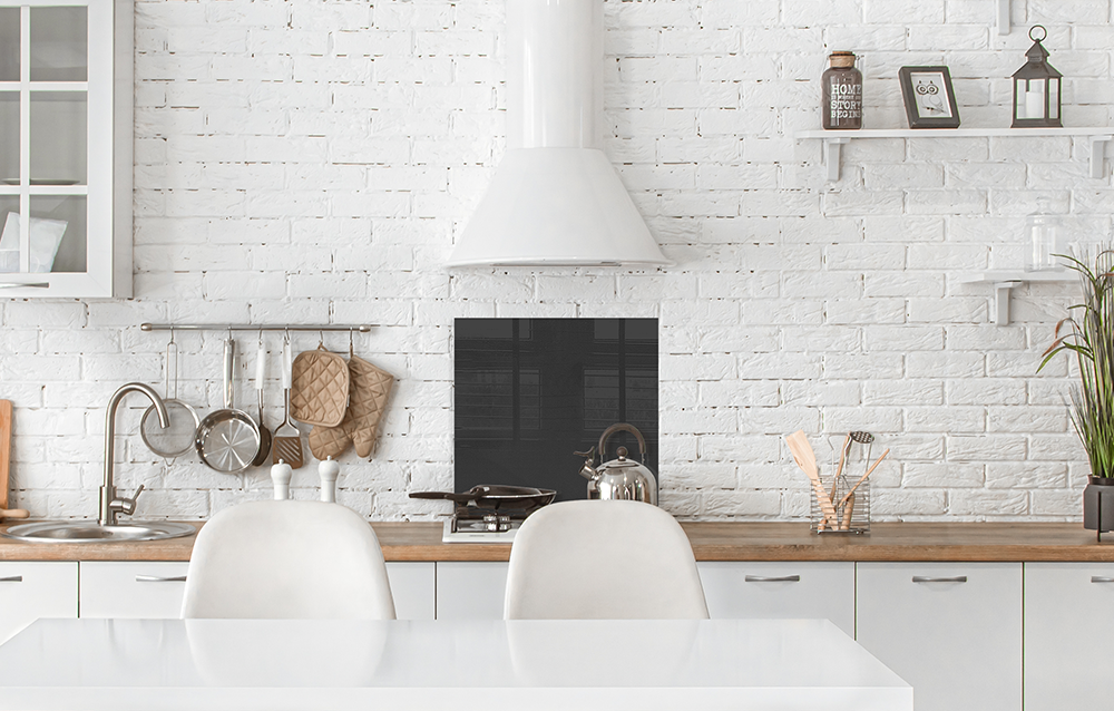 Küchenrückwand Grau RAL 7024 6mm in 50 x 50 cm aus Glas bestellen