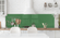 Küchenrückwand Grün RAL 6017 6mm in 224 x 63 cm aus Glas bestellen