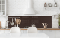 Küchenrückwand Hellbraun RAL 8017 6mm in 200 x 54 cm | Glas Star