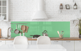 Küchenrückwand Limettengrün RAL 6019 6mm in 200 x 54 cm | Glas Star