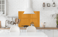 Küchenrückwand Orange RAL 1006 6mm in 100 x 75 cm | Glas Star