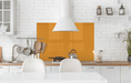 Küchenrückwand Orange RAL 1006 6mm in 120 x 80 cm | Glas Star