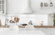 Küchenrückwand Weiß RAL 9003 6mm in 200 x 54 cm aus Glas bestellen