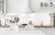Küchenrückwand Weiß RAL 9003 6mm in 224 x 63 cm aus Glas bestellen