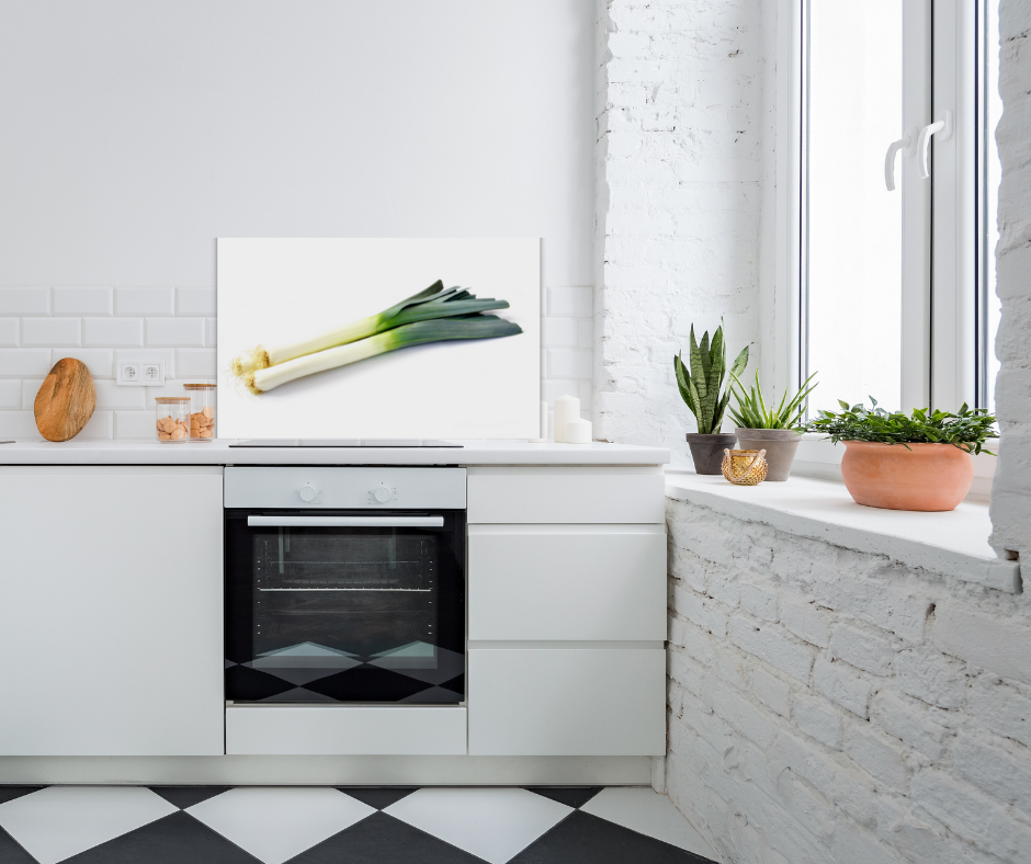 Küchenrückwand Lauch 6mm in 100 x 75 cm aus Glas bestellen