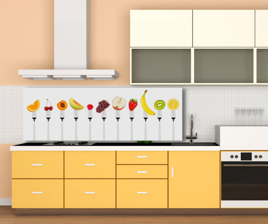 Küchenrückwand Tutti Frutti 6mm in 224 x 63 cm aus Glas bestellen