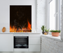 Küchenrückwand Motiv Holzkohlegrill 6mm in 75 x 100 cm | Glas Star
