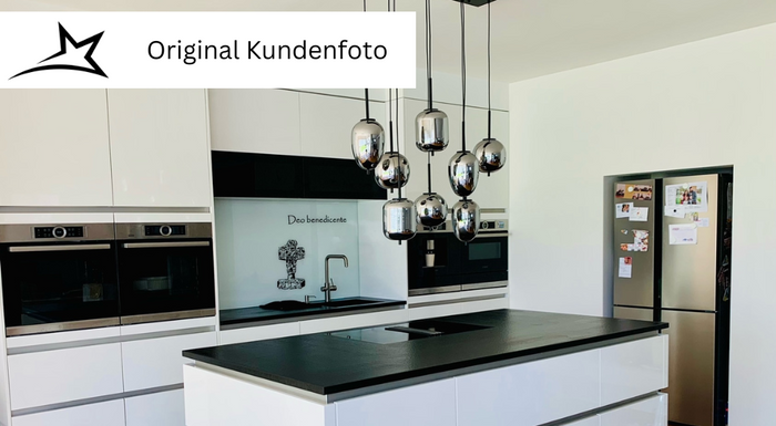 Küchenrückwand mit individueller Konfiguration