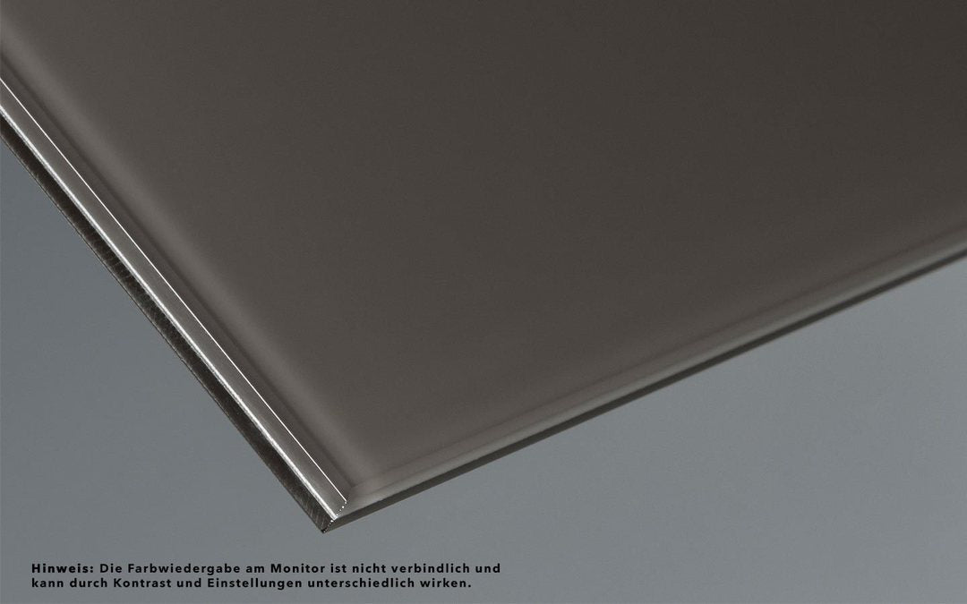 Musterprodukt A4 Größe: VSG Glas 13.52 mm matt bronce getönt | Glas Star