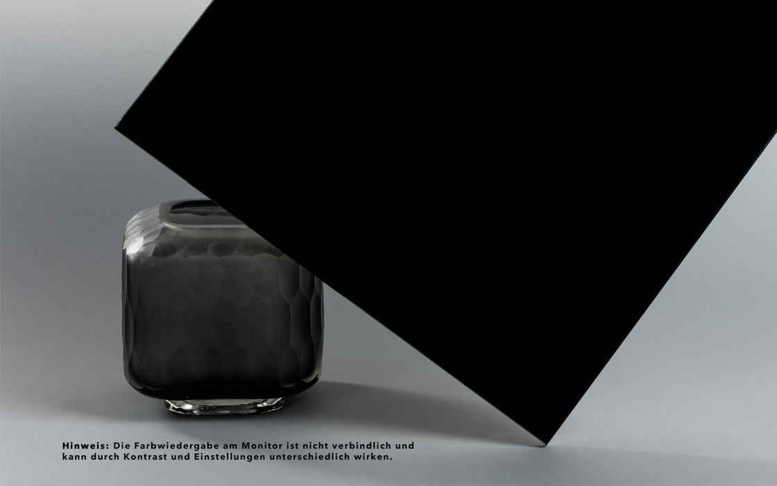 VSG 17.52 mm absolut Black aus 2 x ESG Glas | Glas Star