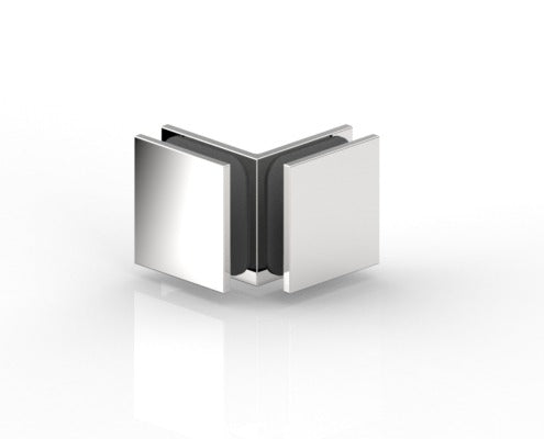 Winkelverbinder Luno 90° | Glas-Glas