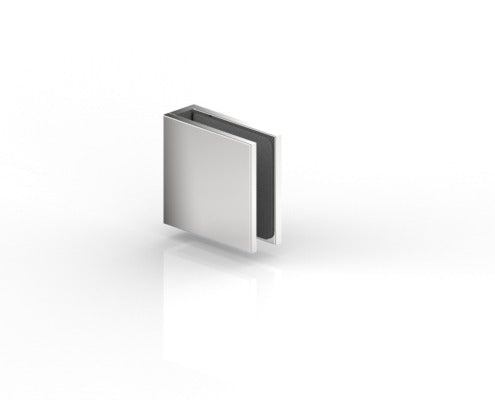 Winkelverbinder Luno II 90° | Glas-Wand